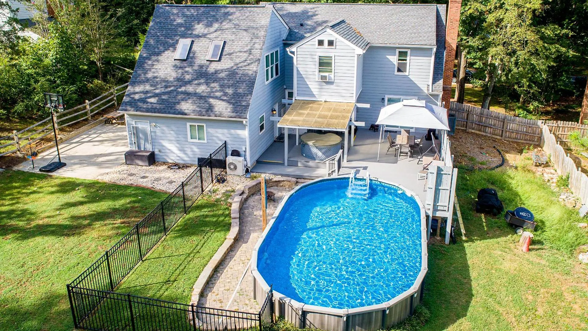 3Br Charlotte Escape Pool Hot Tub Theater 빌라