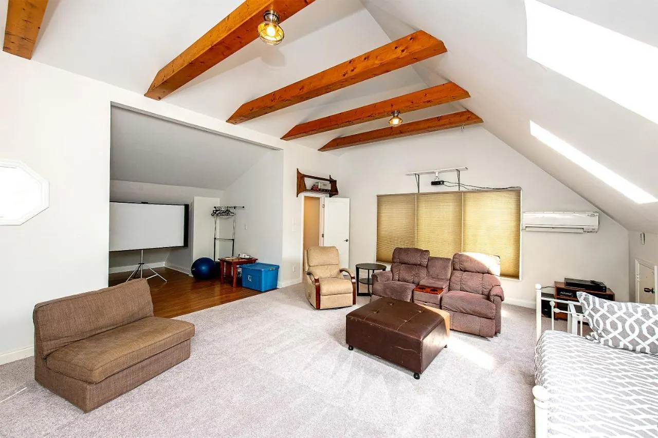 펜션 3Br Charlotte Escape Pool Hot Tub Theater 빌라