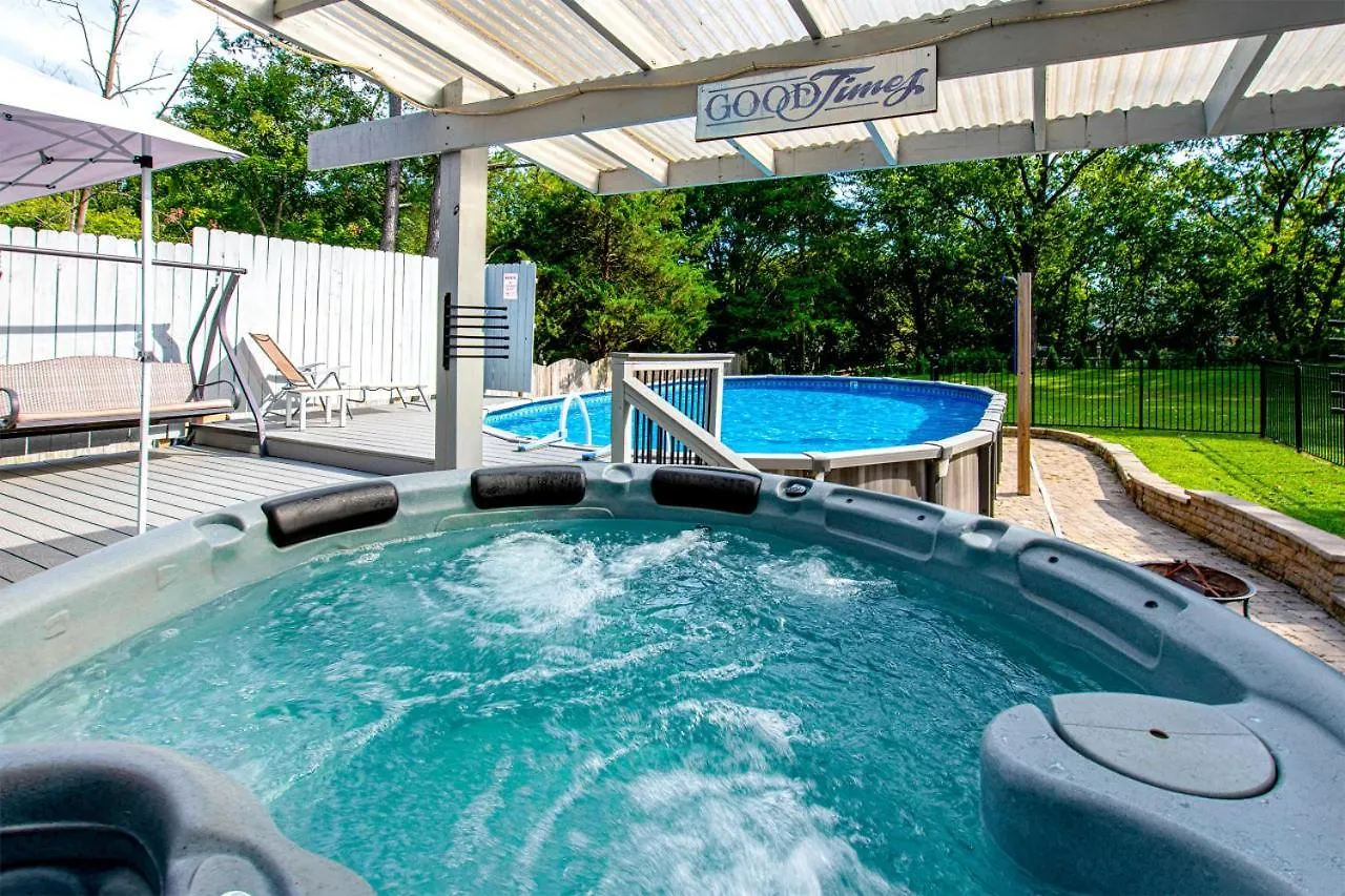 펜션 3Br Charlotte Escape Pool Hot Tub Theater 빌라 미국